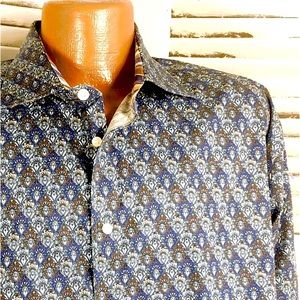 Tailorbryd long sleeve button up men’s shirt XXL / TTG 100% cotton big tall man